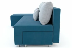 Narożnik rozkładany niebieski MARKUS