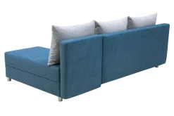 Narożnik rozkładany niebieski MARKUS