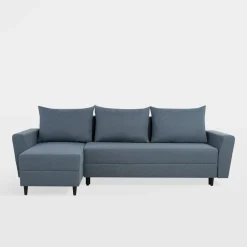 inny Narożnik rozkładany niebieski SATO