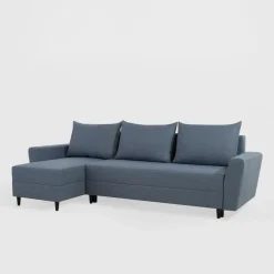 inny Narożnik rozkładany niebieski SATO