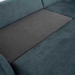 Narożniki|FN Design Narożnik rozkładany niebieski OPTIMA prawy