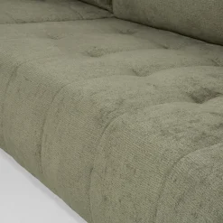 Exline Narożnik rozkładany oliwkowy AMELIA lewy