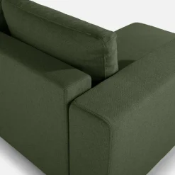 Narożniki|inny Narożnik rozkładany oliwkowy PERA lewy