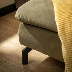 New Form Narożnik rozkładany oliwkowy VESPA lewy