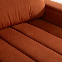 Comfort Line Narożnik rozkładany pomarańczowy ZOOM NEW