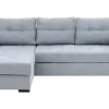 Exline Narożnik rozkładany popielaty MEDINA