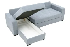 Exline Narożnik rozkładany popielaty MEDINA