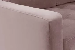 Narożniki|Exline Narożnik rozkładany różowy ZOYA