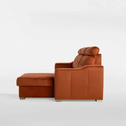 Narożnik rozkładany rudy ARES prawy