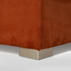 Narożnik rozkładany rudy ARES prawy