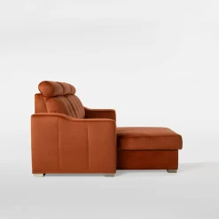 Narożniki| Narożnik rozkładany rudy ARES lewy