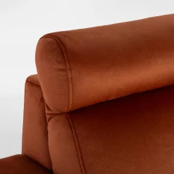 Narożniki| Narożnik rozkładany rudy ARES lewy