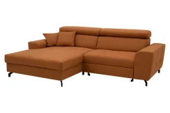 Exline Narożnik rozkładany rudy ROSSI lewy