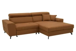 Narożniki|Exline Narożnik rozkładany rudy ROSSI prawy