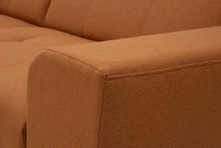 Narożniki|Exline Narożnik rozkładany rudy ROSSI prawy