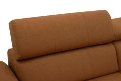 Narożniki|Exline Narożnik rozkładany rudy ROSSI prawy