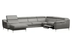 Narożniki|Trend Line Narożnik rozkładany skórzany DOMINO lewy