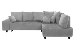 Comfort Line Narożnik rozkładany srebrny CALPE prawy