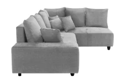 Comfort Line Narożnik rozkładany srebrny CALPE prawy