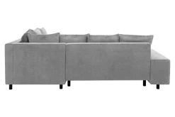 Comfort Line Narożnik rozkładany srebrny CALPE prawy