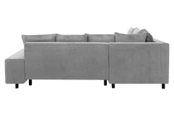 Narożniki|Comfort Line Narożnik rozkładany srebrny CALPE lewy