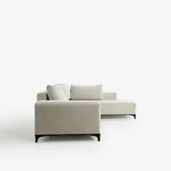 Instilo Narożnik rozkładany szarobeżowy BOLOGNA lewy