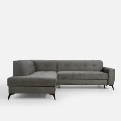 Narożniki|inny Narożnik rozkładany szarobeżowy STORN lewy