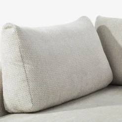 Instilo Narożnik rozkładany szarobeżowy BOLOGNA prawy