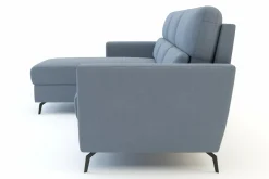 Narożniki|Inspire Narożnik rozkładany szaroniebieski SOLETO lewy