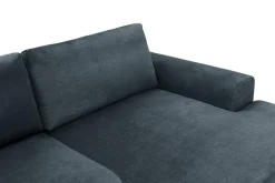 Narożniki|Comfort Line Narożnik rozkładany szaroniebieski HARISON prawy