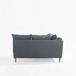 Fresh Narożnik rozkładany szaroniebieski MONACO