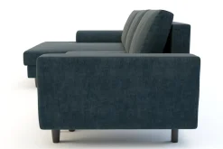 Comfort Line Narożnik rozkładany szaroniebieski HARISON lewy