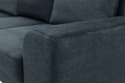 Comfort Line Narożnik rozkładany szaroniebieski HARISON lewy