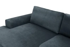 Comfort Line Narożnik rozkładany szaroniebieski HARISON lewy