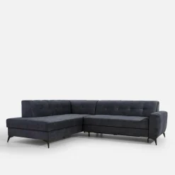 Narożniki|inny Narożnik rozkładany szaroniebieski STORN lewy