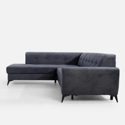 Narożniki|inny Narożnik rozkładany szaroniebieski STORN lewy