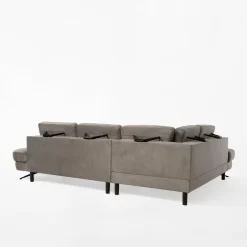 Werdomo Narożnik rozkładany szary APRILLE L lewy