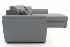 Narożniki|Exline Narożnik rozkładany szary BERISSO prawy