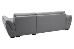 Narożniki|Exline Narożnik rozkładany szary BERISSO prawy