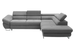 Narożniki|Instilo Narożnik rozkładany szary FABIO lewy