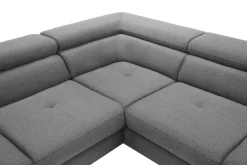 Narożniki|Instilo Narożnik rozkładany szary FABIO lewy