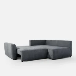 inny Narożnik rozkładany szary HORTA prawy