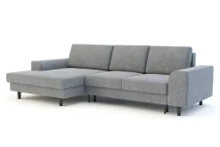 Comfort Line Narożnik rozkładany szary HARISON lewy
