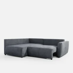 Narożniki|inny Narożnik rozkładany szary HORTA lewy