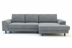 Narożniki|Comfort Line Narożnik rozkładany szary HARISON prawy