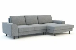 Narożniki|Comfort Line Narożnik rozkładany szary HARISON prawy