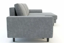 Narożniki|Comfort Line Narożnik rozkładany szary HARISON prawy