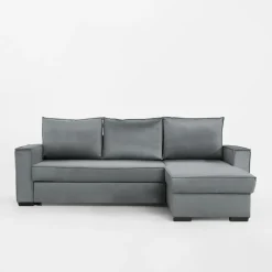 Narożniki|Exline Narożnik rozkładany szary LORMONT