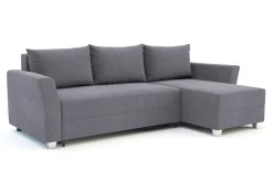 Narożniki|Fresh Narożnik rozkładany szary LATTE