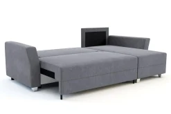 Narożniki|Fresh Narożnik rozkładany szary LATTE